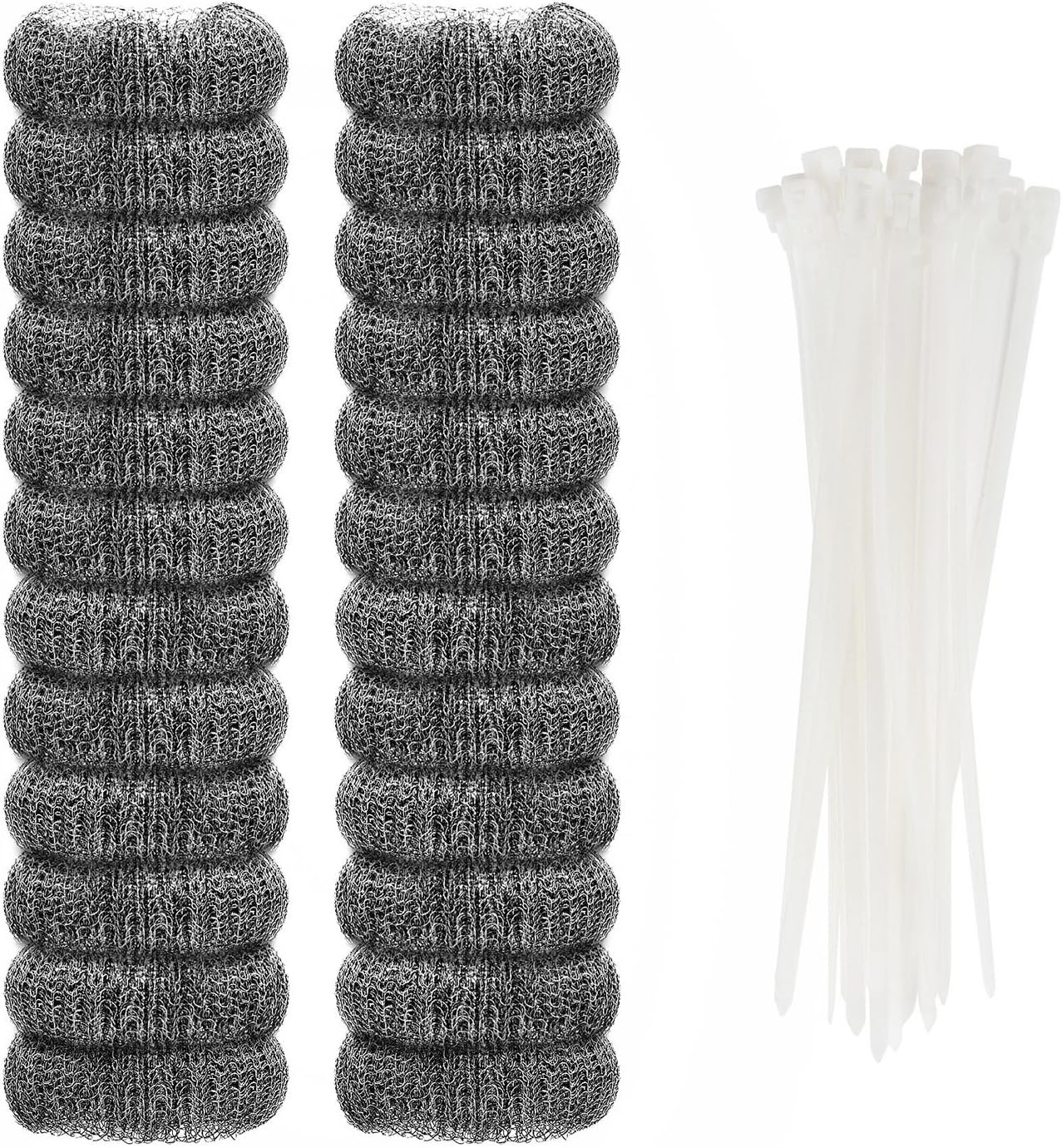 24-Pieces-Lint-Traps-Stainless-Steel-(Never-Rust)-Washing-Machine-303
