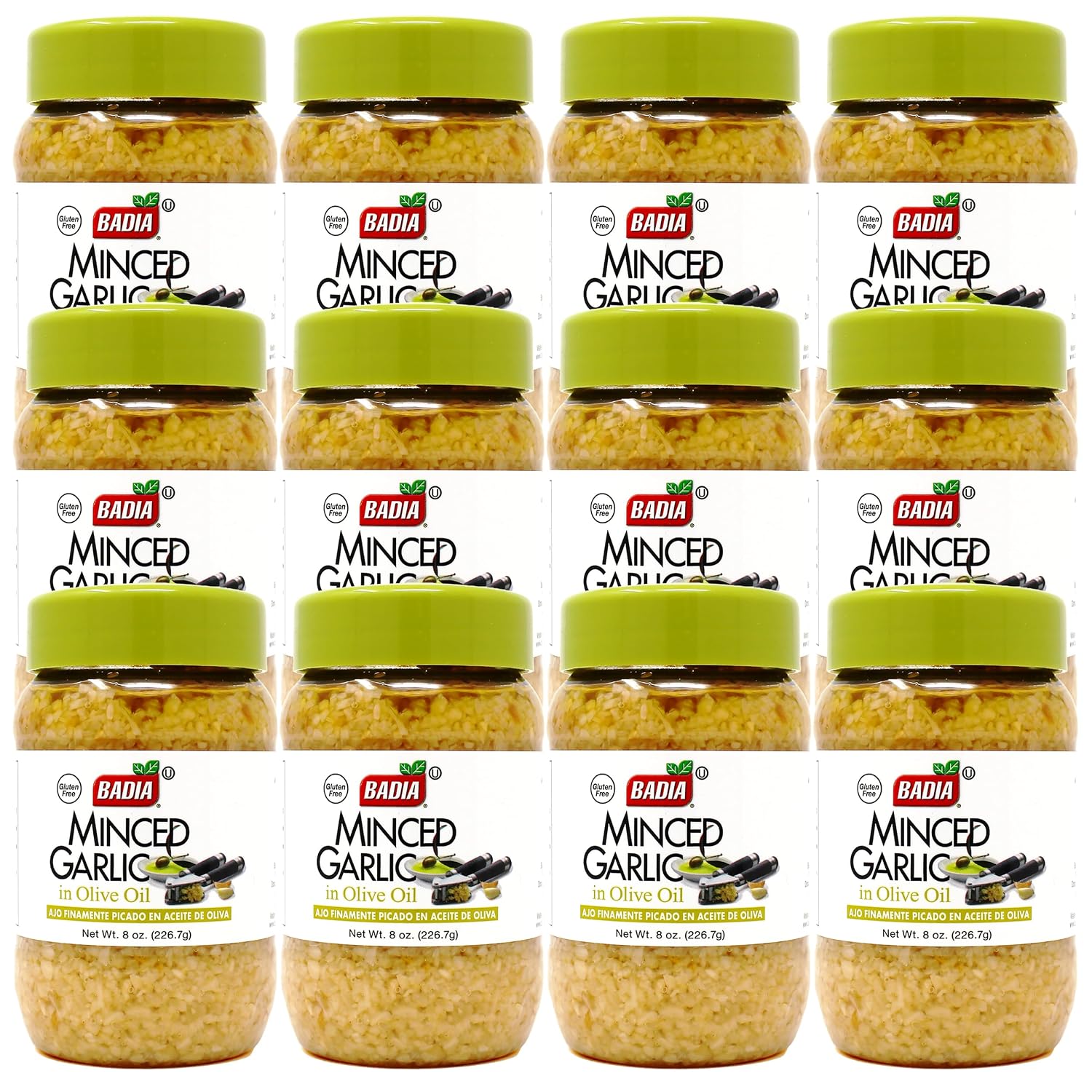 Badia-Minced-Garlic-in-Olive-Oil,-8-Ounce-(Pack-of-12)---346