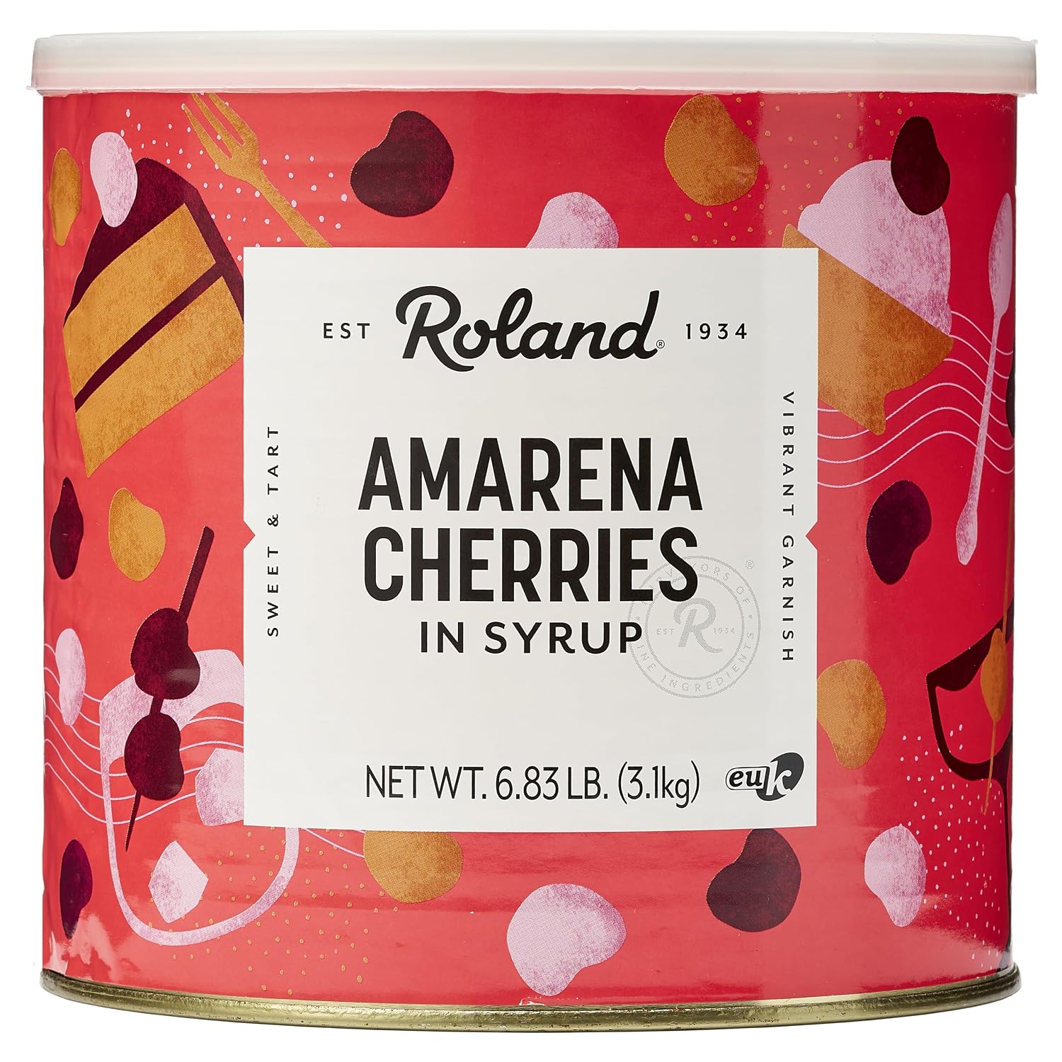 Roland-Foods-Whole-Pitted-Amarena-Cherries-in-Syrup,-Specialty-Imported-Food,-6.83-Pound-196