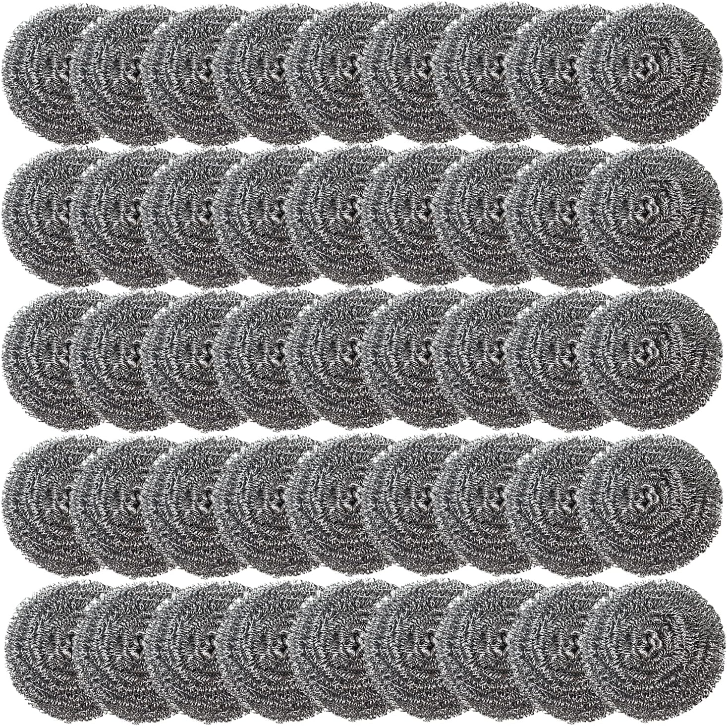 48-Pack-Stainless-Steel-Scourers-Sponges,Steel-Wool-scrubbers-for-stoves,-1500