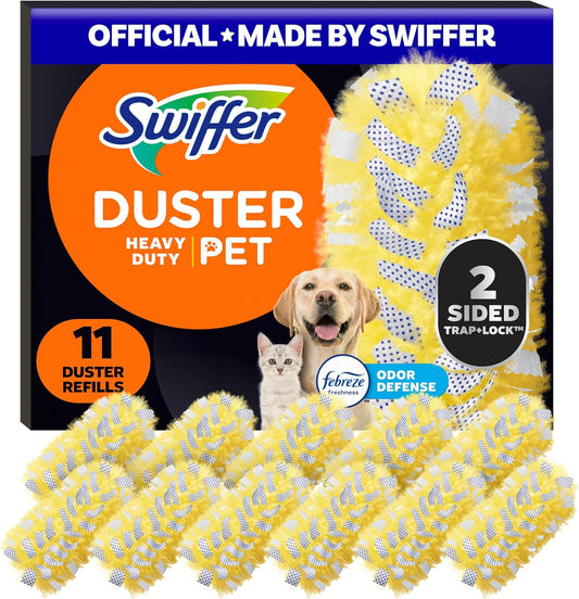 Swiffer-Pet-Heavy-Duty-Dusters-Refills,-Multisurface-360-Dusters-with-Febreze-Odor-Defense,-11-Count-1980