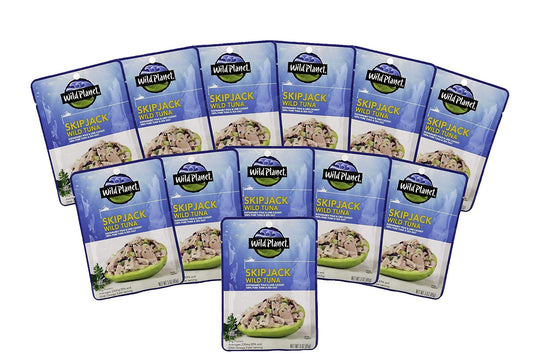 Wild-Planet-Skipjack-Wild-Tuna,-Sea-Salt,-Pouch,-Keto-and-Paleo,-3rd-Party-436