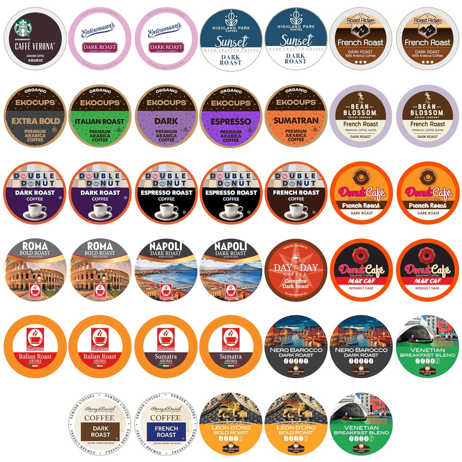 Perfect-Samplers-Coffee-Pod,-Dark-Roast-&-Bold-Flavors,-Single-Serve-Cups-for-800
