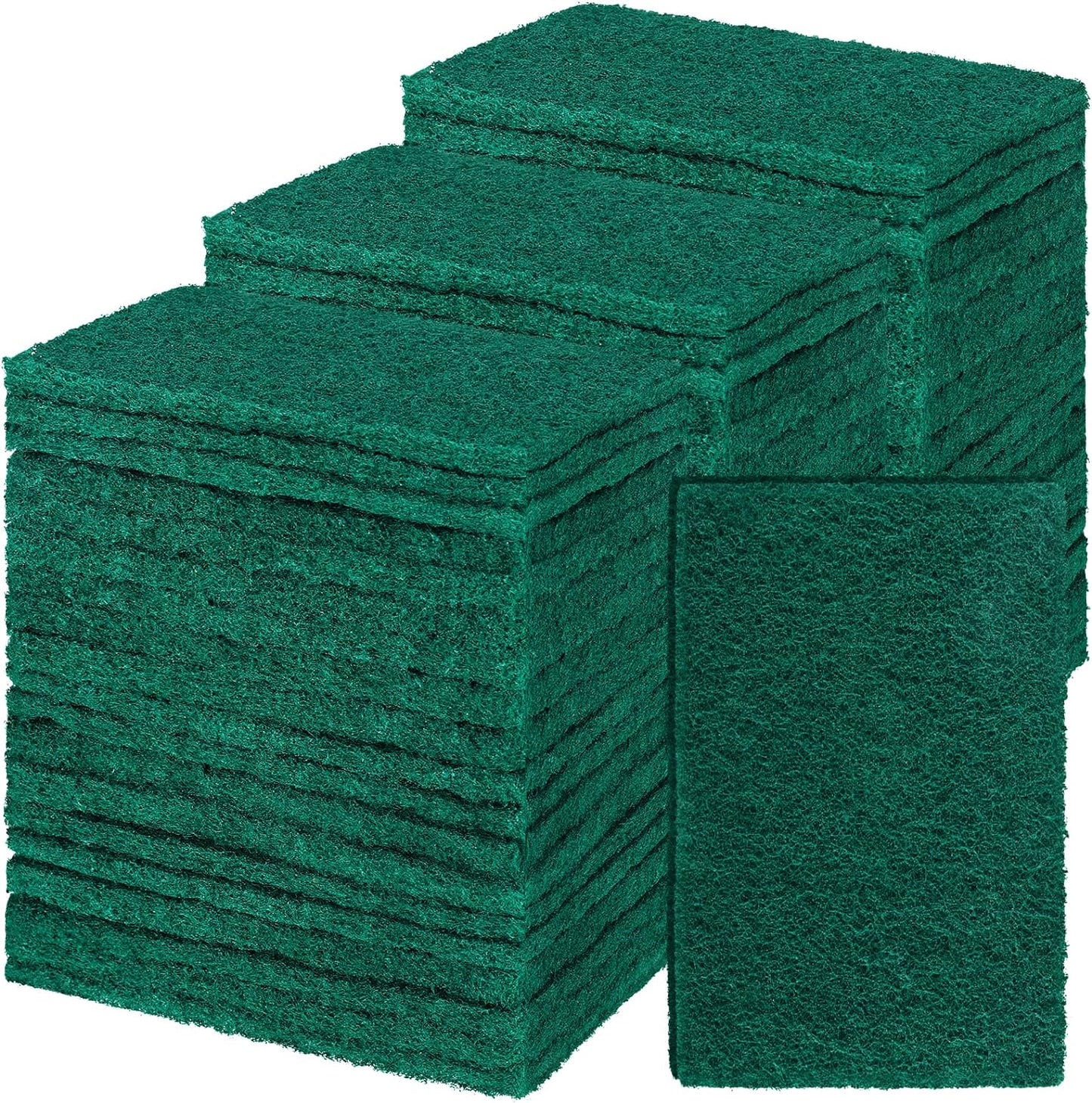 Hoolerry-100-Pcs-Heavy-Duty-Scouring-Pads-Non-Scratch-Household-4347