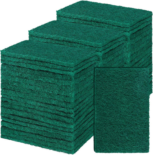 Hoolerry-100-Pcs-Heavy-Duty-Scouring-Pads-Non-Scratch-Household-4347