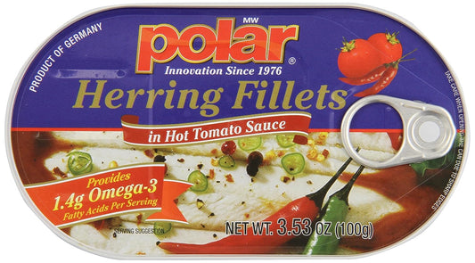 MW-Polar-Arenque,-salsa-de-tomate-caliente,-3.53-onzas-(paquete-de-18)---968