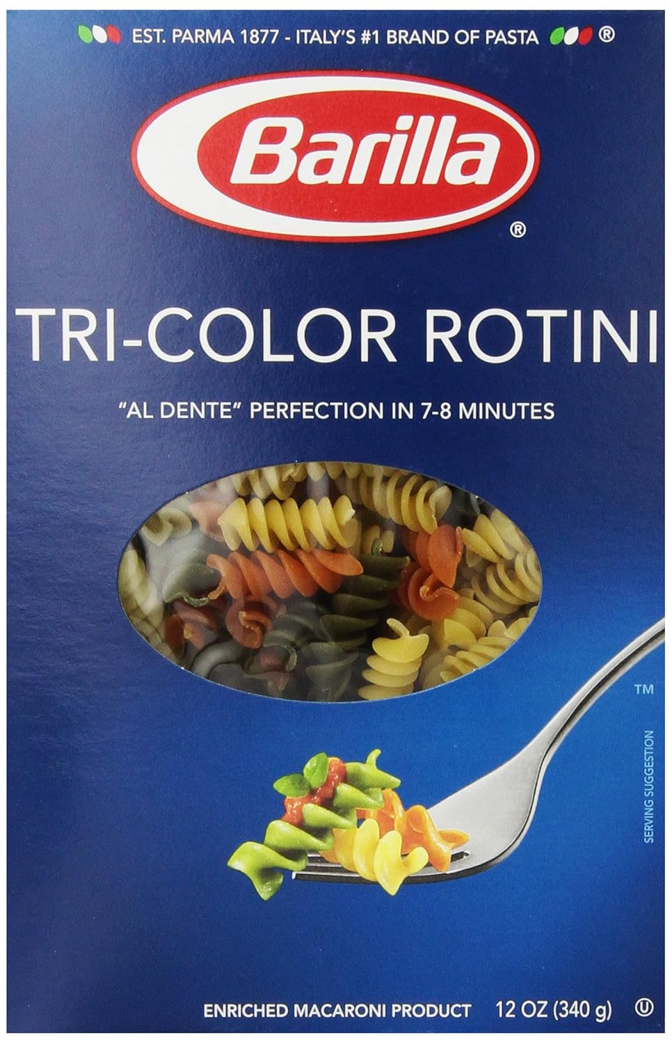 Barilla-Tri-Color-Rotini-Pasta,-12-oz.-Box-(Pack-1776
