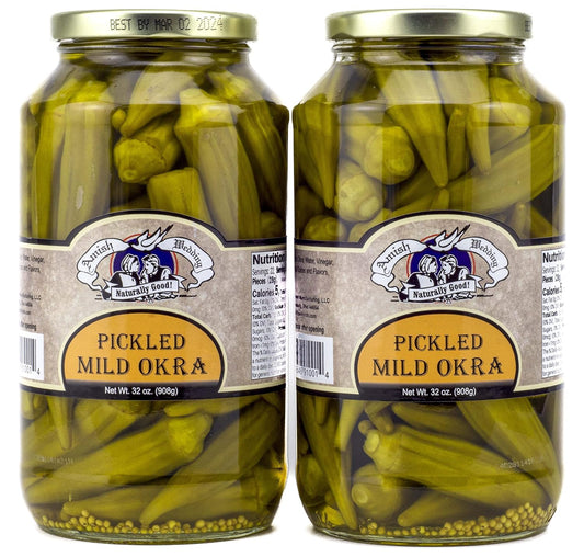 Amish-Wedding-Mild-Pickled-Okra-32-Ounces-(Pack-of-2)-----846