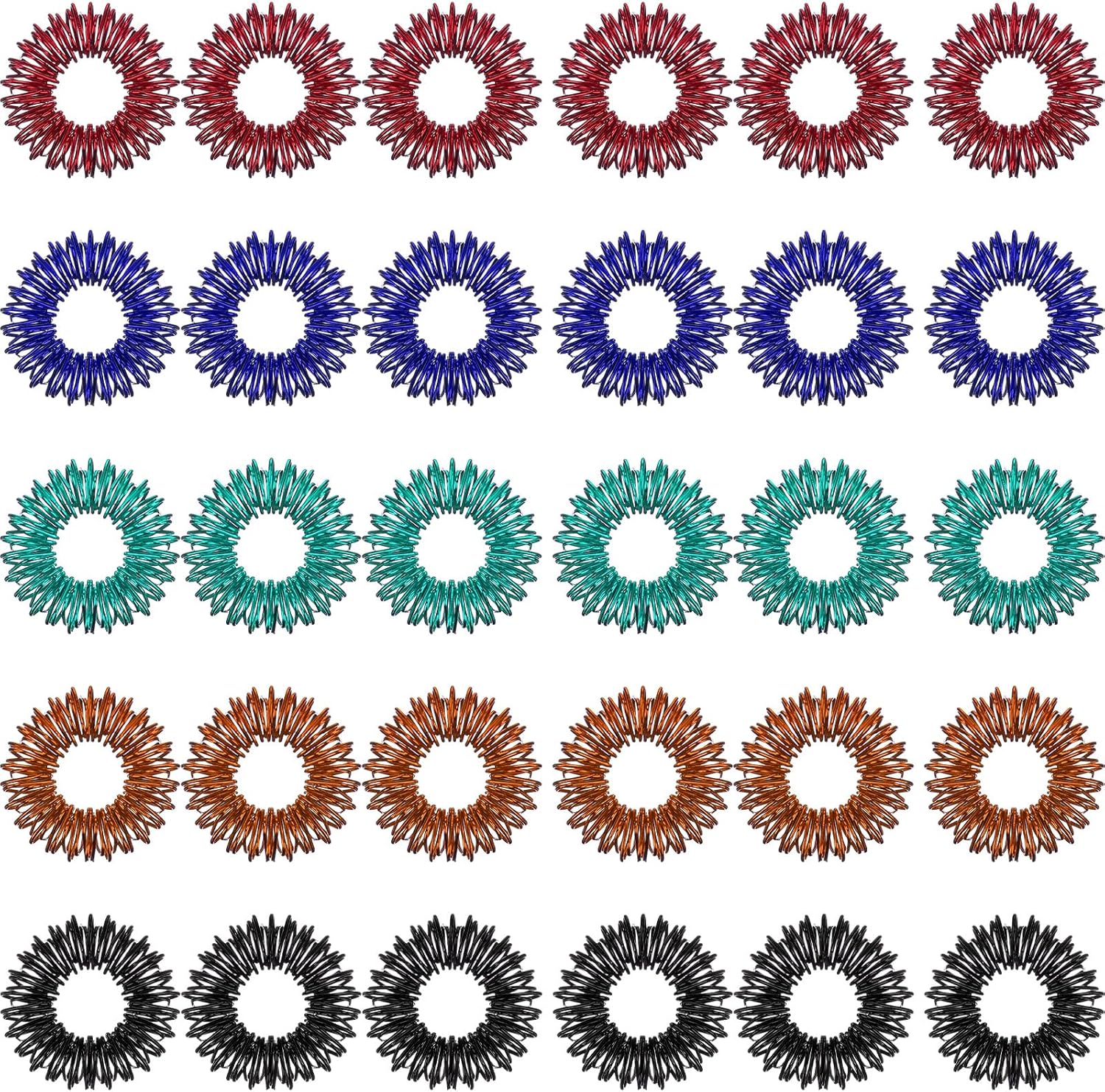 Blulu-50-Pcs-Acupressure-Rings-Spiky-Sensory-Finger-Rings-Spiky-972