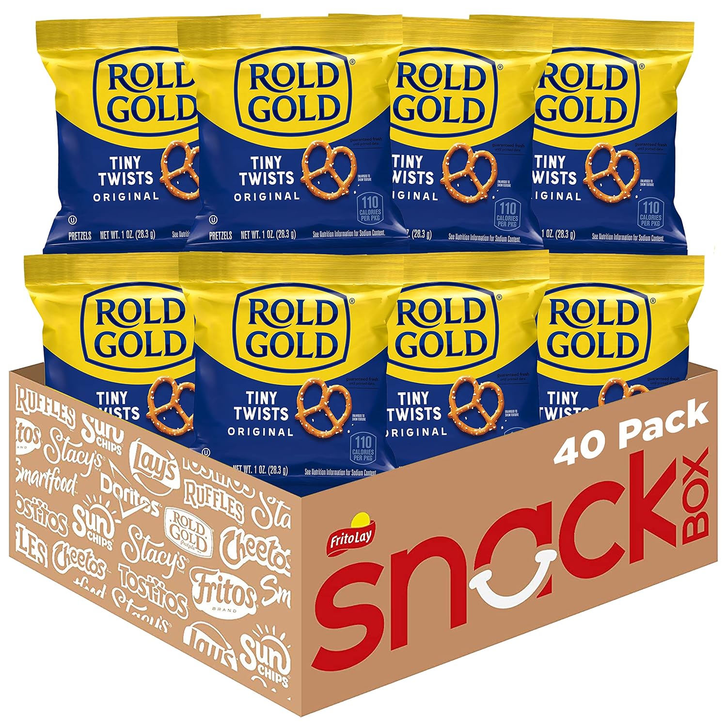 Rold-Gold-Tiny-Twists-Pretzels,-1-Ounce-(Pack-of-40)-------2511