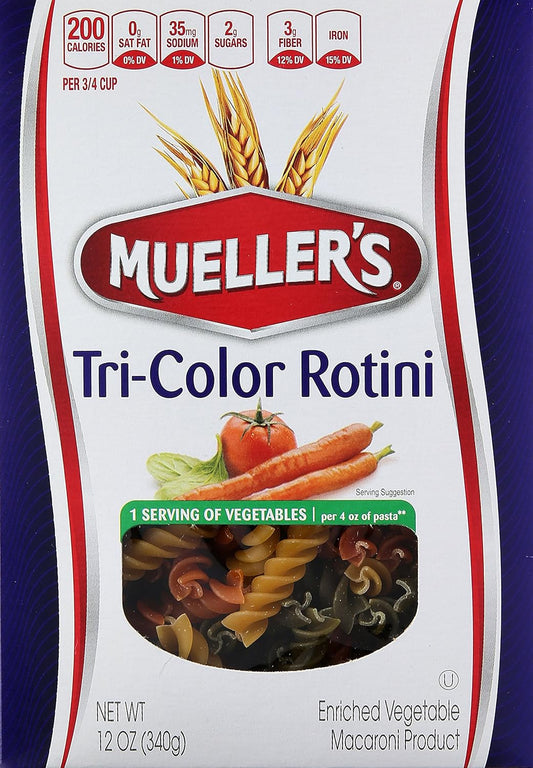 Mueller's-Tri-Color-Rotini,-12-Ounce-------1048