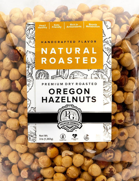 Oregon-Farm-To-Table---Hazelnuts-from-Premium-Growers---Dry-Roasted-Kosher-(3lb,-775