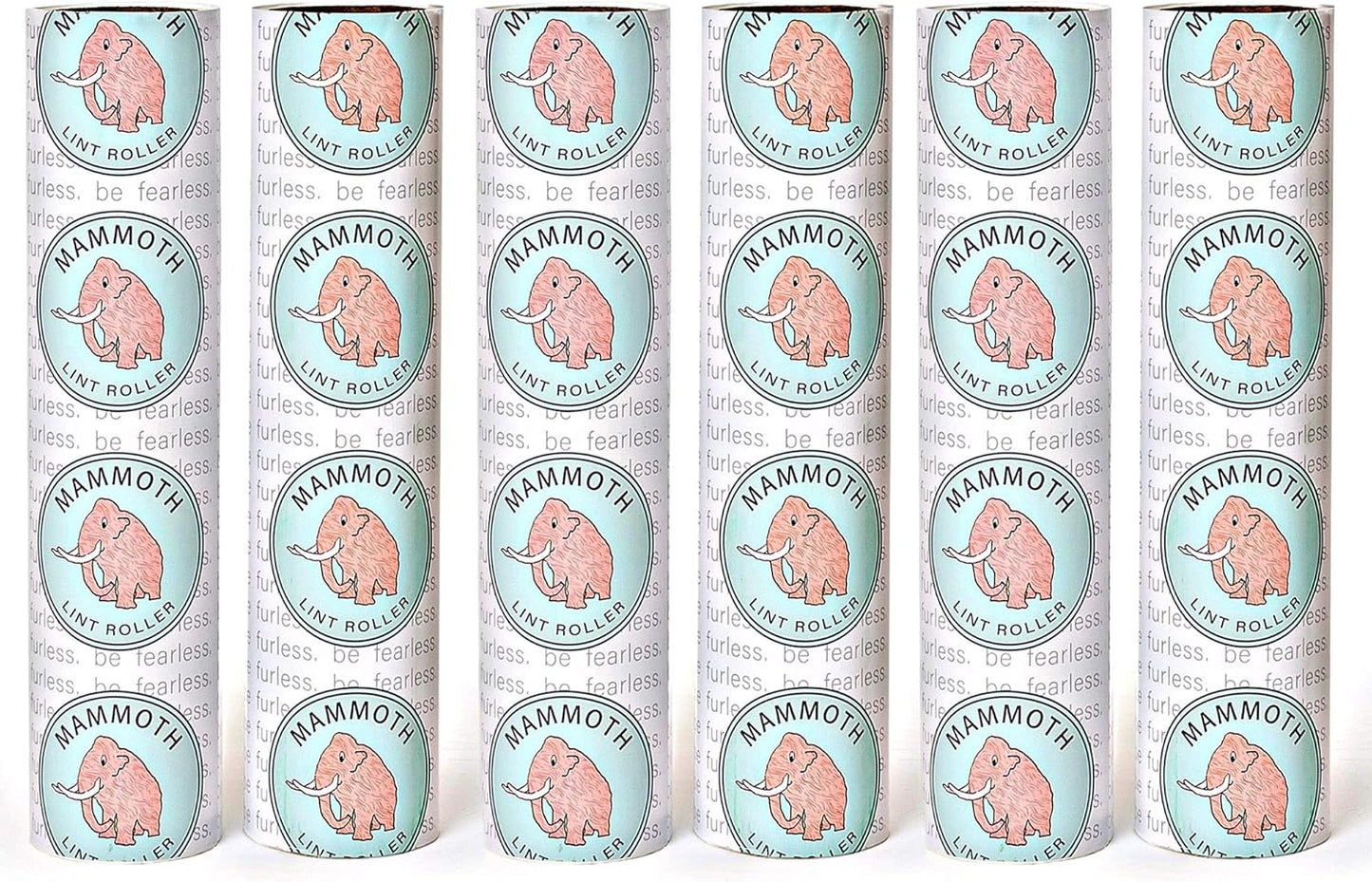 Mammoth-Lint-Roller--6-Refill-Pack,-90-Sheets-per-Roll,-1130