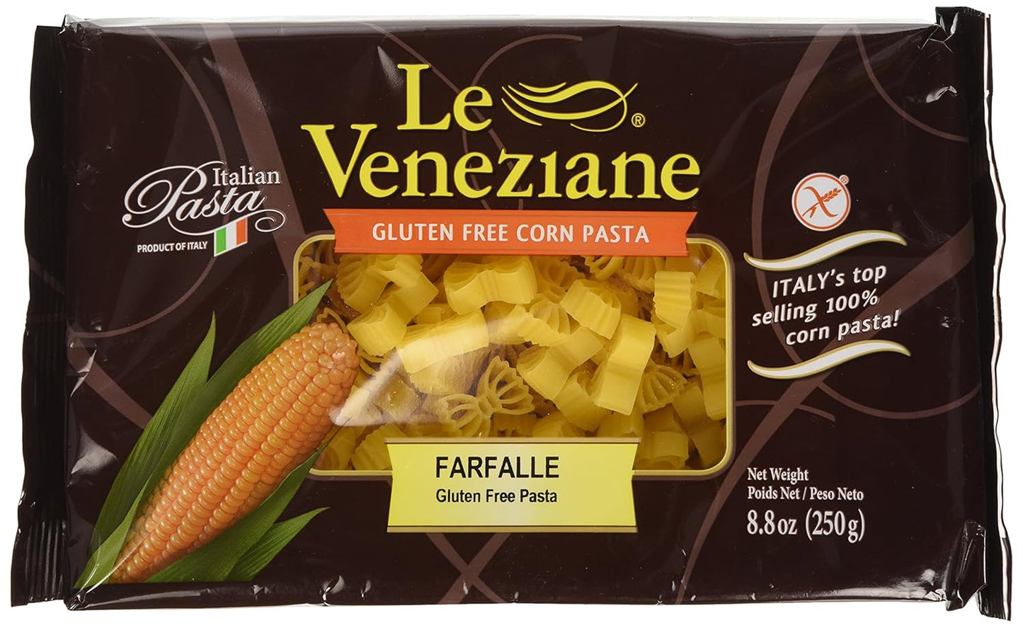 Le-Veneziane-Italian-Gluten-Free-Corn-Pasta-Farfalle-250---329