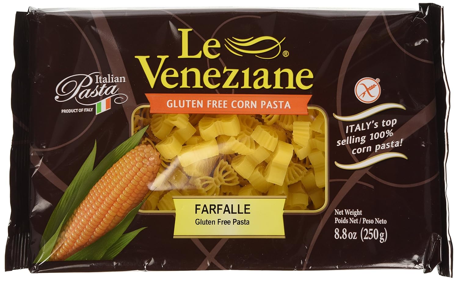 Le-Veneziane-Italian-Gluten-Free-Corn-Pasta-Farfalle-250---329