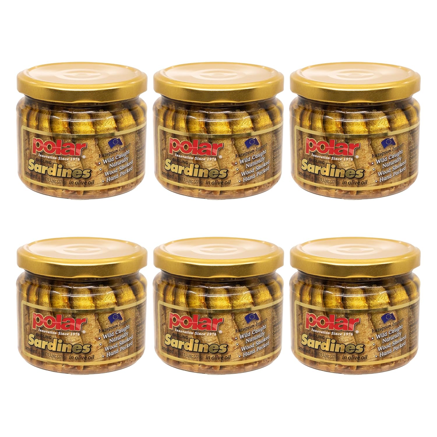 MW-Polar-Naturally-Alder-Wood-Smoked-Brisling-Sardines-in-Olive-Oil,-9.5oz-Jar-790