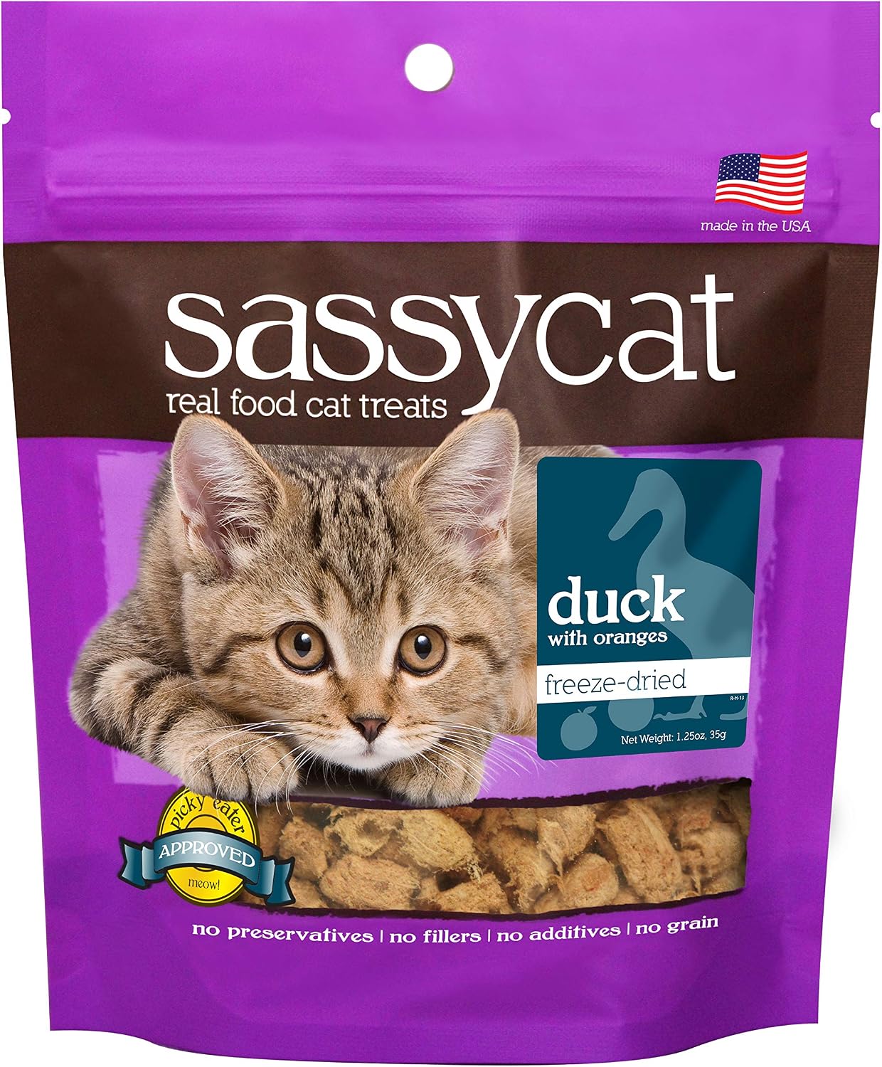 Herbsmith-Sassy-Cat-Treats---Freeze-Dried-Duck-Treats---All-Natural-Treats-for-106