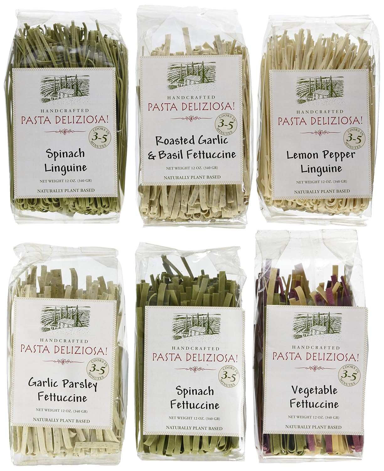 Pasta-Deliziosa!-Handcrafted-Pasta-Variety-Pack,-All-Flavors,-1825