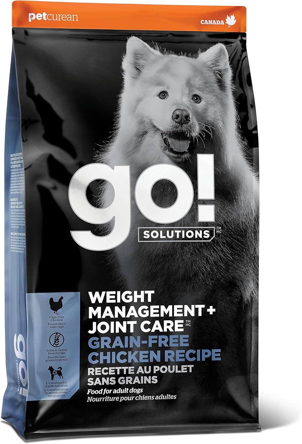 Go!-Solutions-Weight-Management-+-Joint-Care-Chicken-Grain-Free-Dry-Dog-Food,-Premium-1324