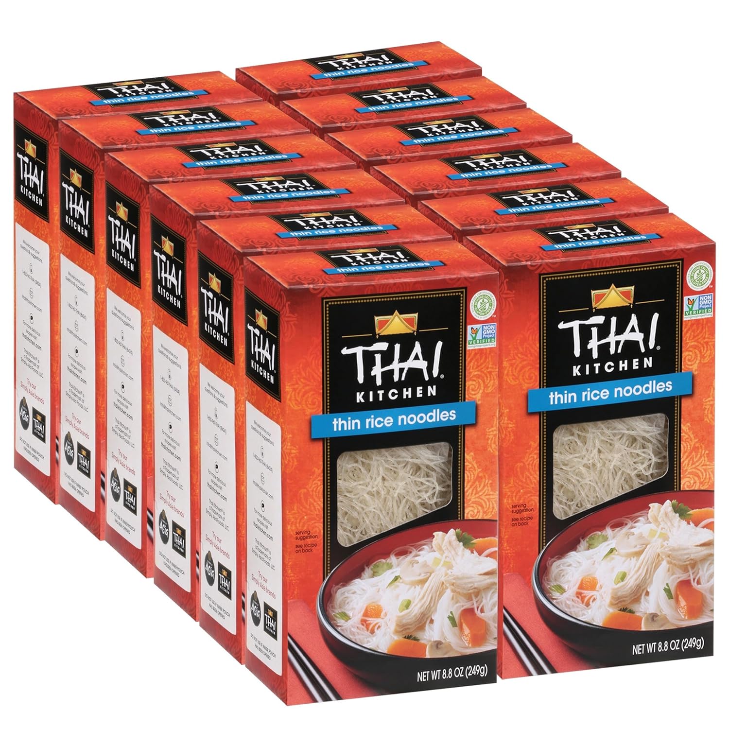 Thai-Kitchen-Fideos-de-arroz-finos-sin-gluten,-8.8-onzas--(paquete-77