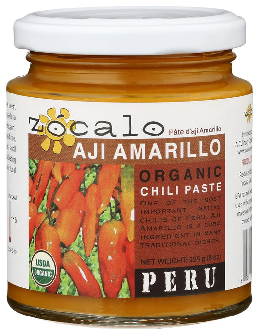 Zocalo-Peru-Organic-Aji-Amarillo-Chili-Paste,-8-Ounce-------232