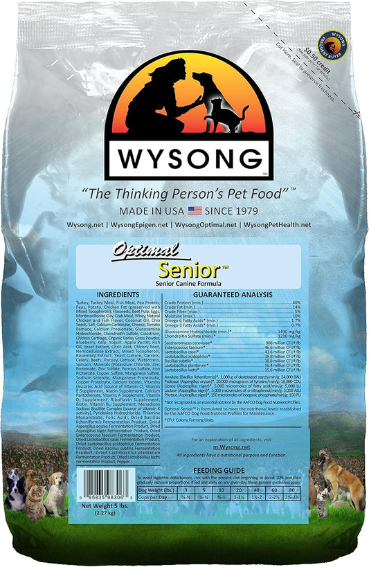 Wysong-Optimal-Senior---Senior-Canine-Formula-Dog-Food--5-Pound-Bag---872