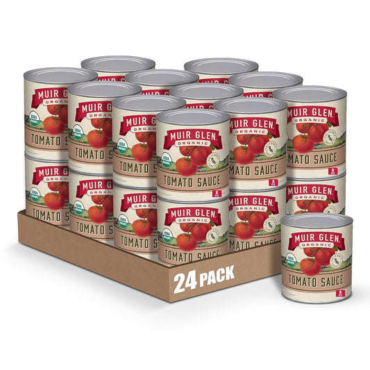 Muir-Glen-Vine-Sweetened-Organic-Tomato-Sauce,-8-oz-(Pack-of-24)-434