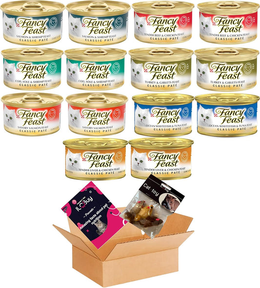 Pate-cat-Food-Classic-Bundle.14-Cans-in-Total,-196