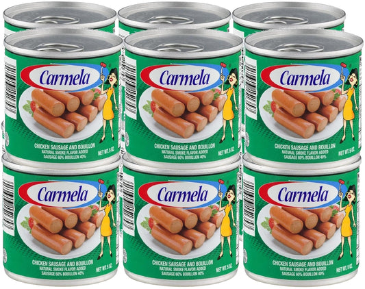 Carmela-Chicken-Vienna-Sausage-in-Chicken-Broth,-Natural-Smoke-Flavor,-5-Ounce-Can-548