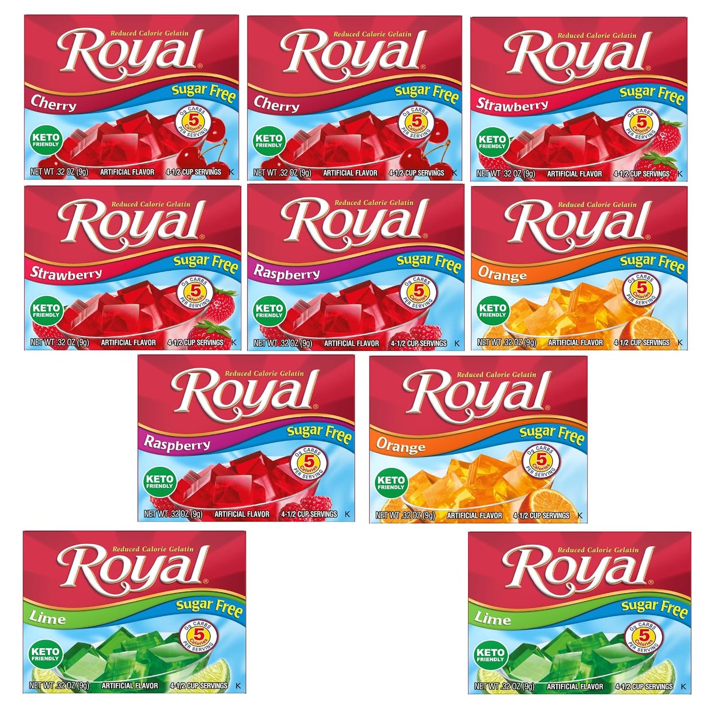 Royal-Sugar-Free-Gelatin-Dessert-Mix-Variety---10-Boxes,-5--Fruity-Flavors-|-Boxes-191