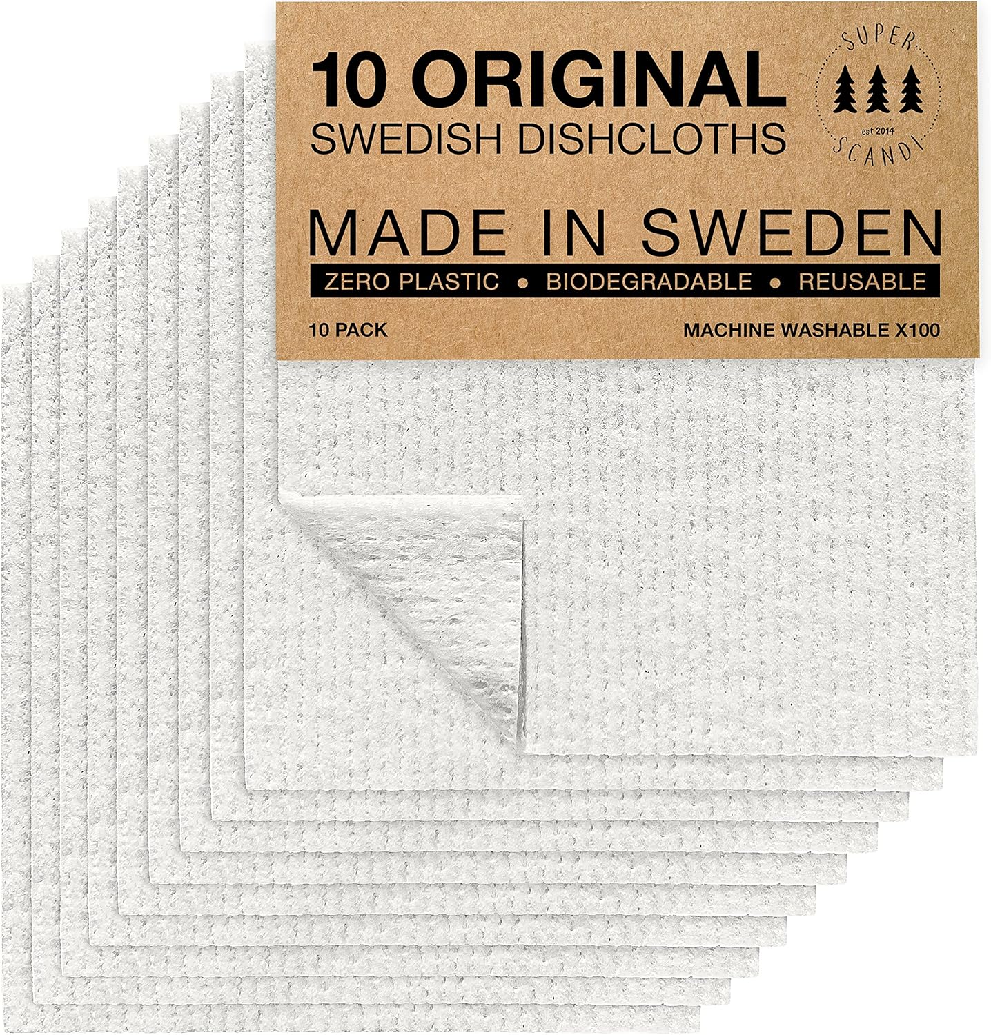 SUPERSCANDI-10-Pack-Swedish-Dishcloths-for-Kitchen---1-Biodegradable-2942
