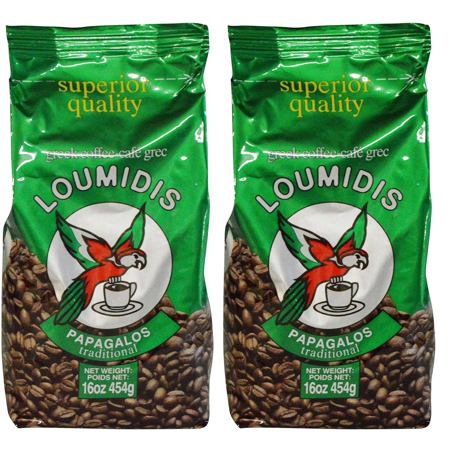 Loumidis-Greek-Ground-Coffee-Papagalos-Traditional-2-Pack-(16-Ounces)-------2362