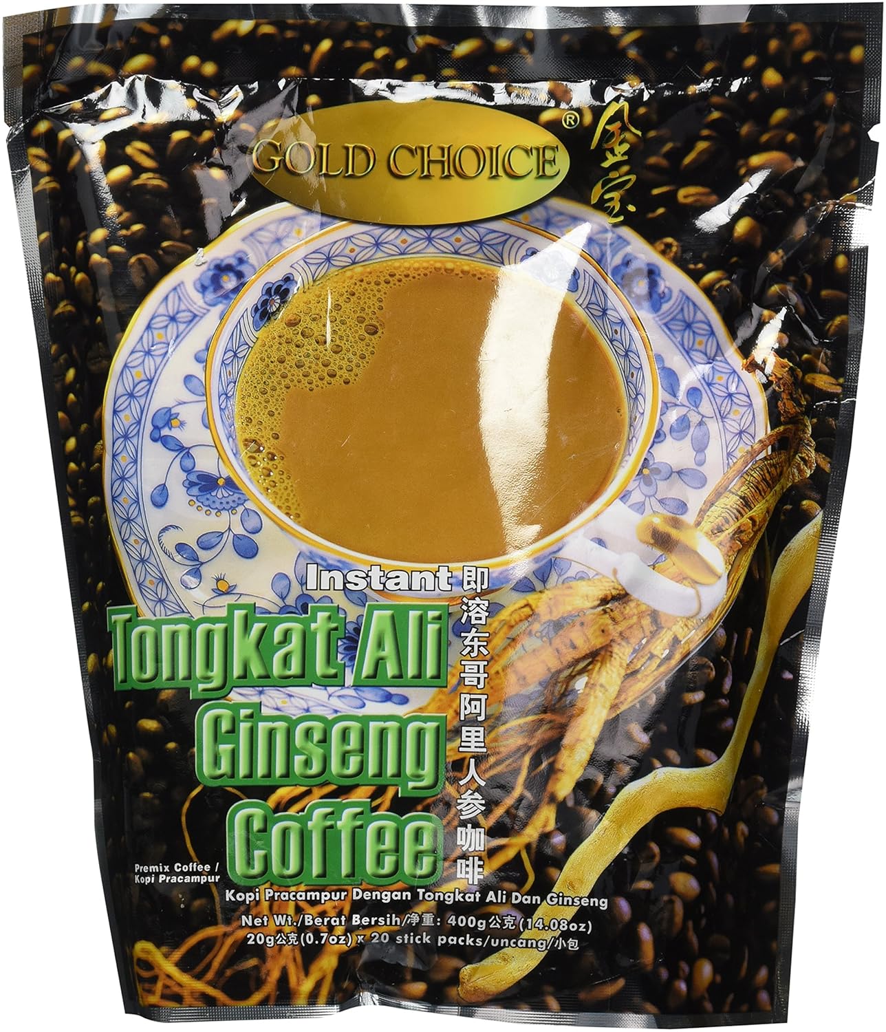 Gold-Choice-Instant-Tongkat-Ali-Ginseng-Coffee,-0.63-Ounce-(Pack-of-18)---1915