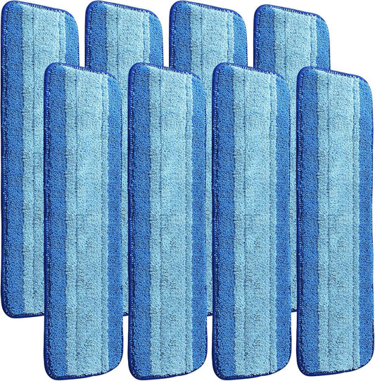 8-Pack-Microfiber-Cleaning-Pads-Compatible-with-Bona-Mops,-Safe-for-Hardwood-and-Hard-Surface-Floors,-679