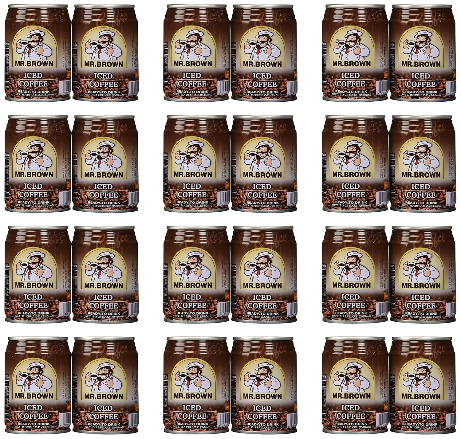 Mr.-Brown-Iced-Coffee,-8.12-Ounce-(Pack-of-24)-----------1547