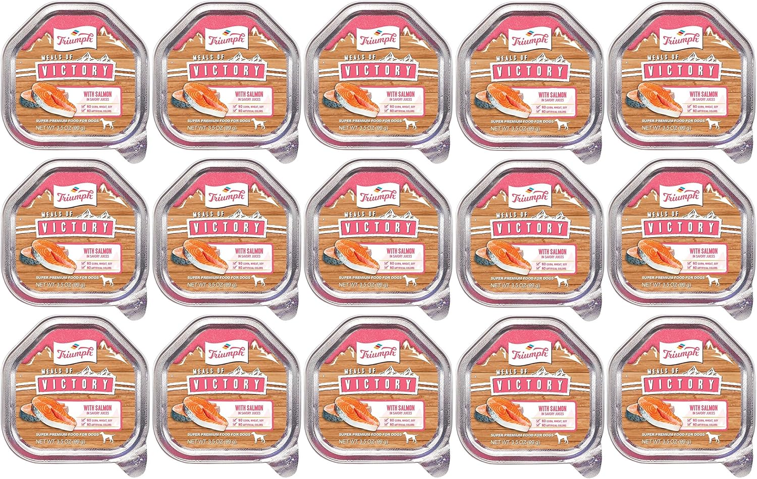 Triumph-15-Pack-of-Meals-of-Victory-Salmon-Recipe-Wet-Dog-Food,-3.5-244