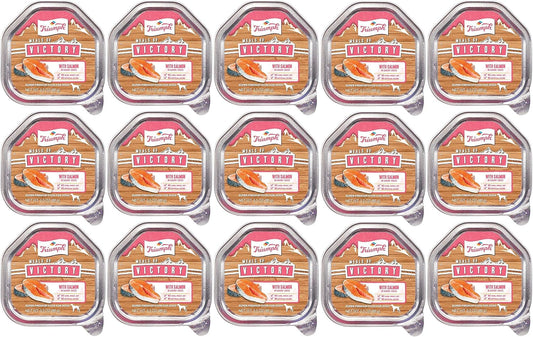 Triumph-15-Pack-of-Meals-of-Victory-Salmon-Recipe-Wet-Dog-Food,-3.5-244