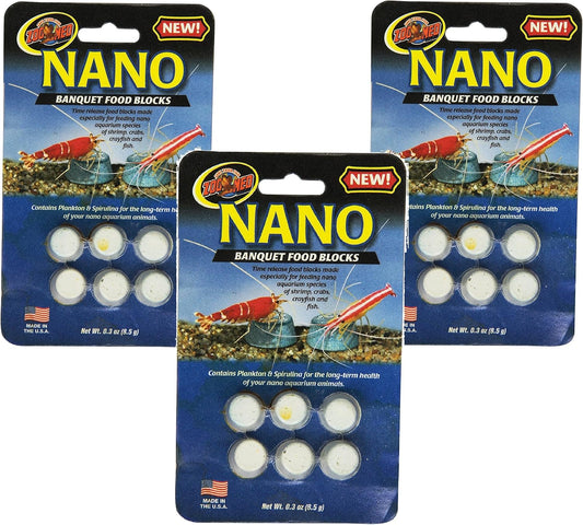 Zoo-Med-(3-Pack)-Laboratories-Nano-Banquet-Block-Mini,-3pk--------1061