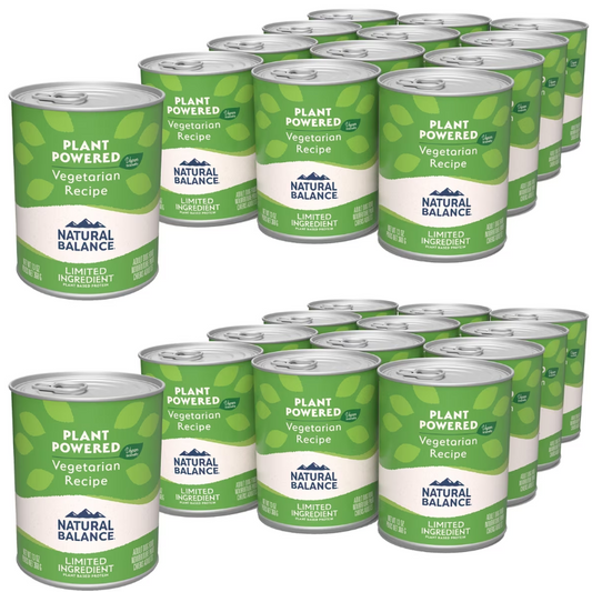 Natural Balance Limited Ingredient Vegetarian Recipe Wet Dog Food 13-oz can 24